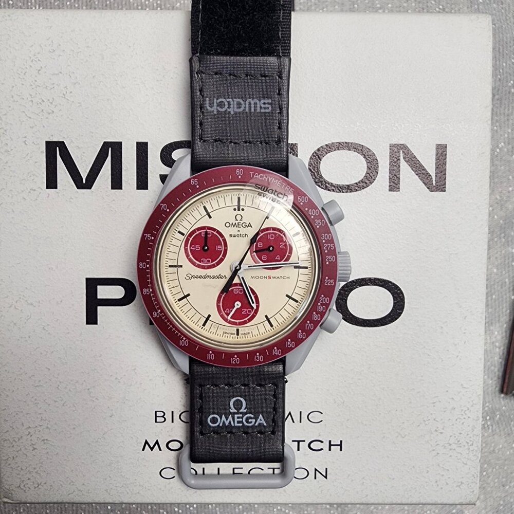 Swatch X Omega Bioceramic Moonswatch Mission To The PLUTO - Picture 1 of 8